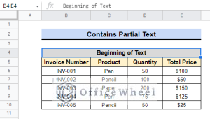 Use COUNTIF If Cell Contains Specific Text in Google Sheets
