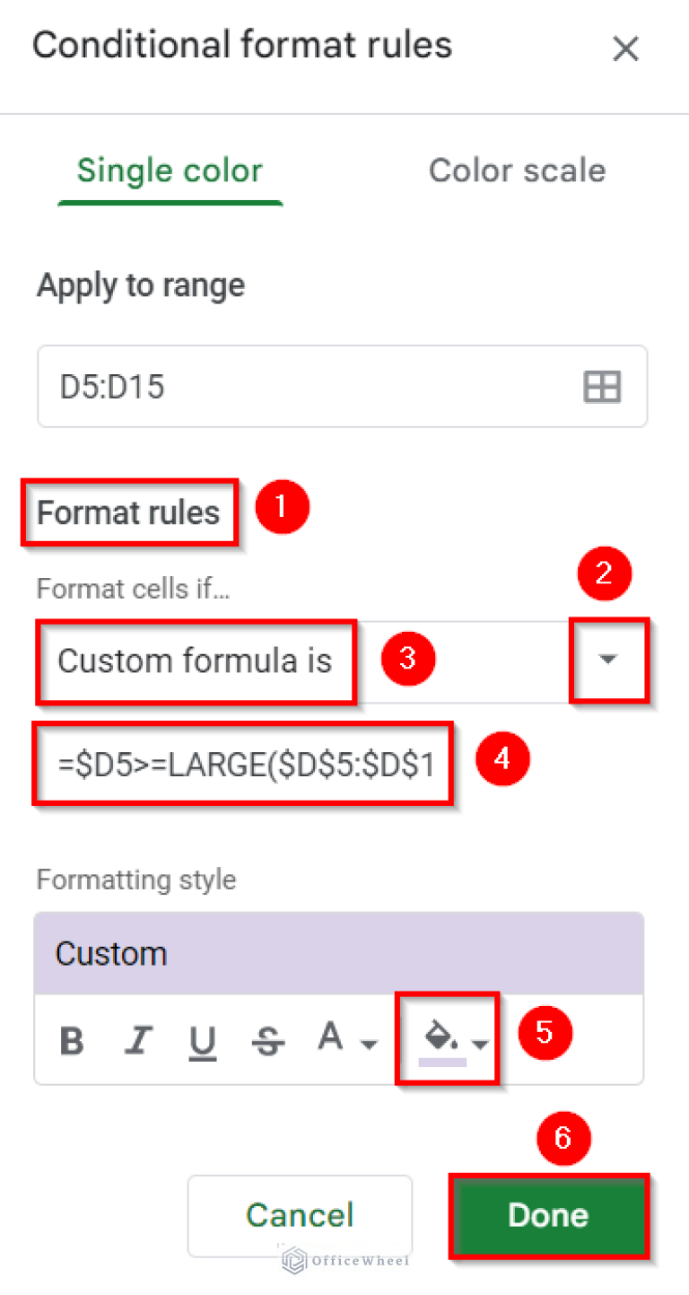 How to Find Largest Value in Column in Google Sheets (7 Ways)