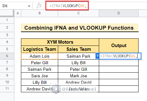 selecting lookup value