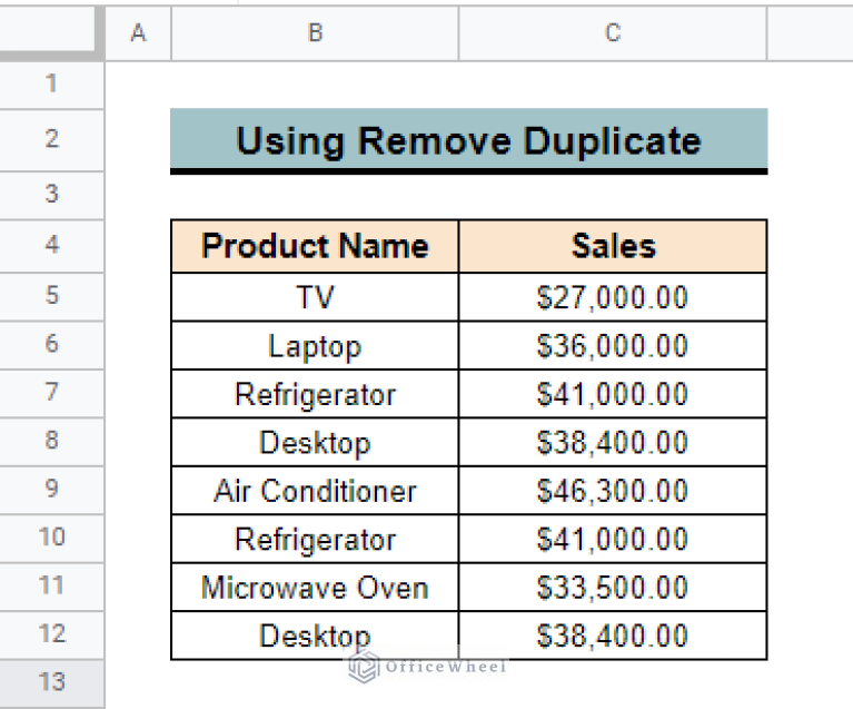 how-to-find-unique-values-between-2-columns-in-google-sheets