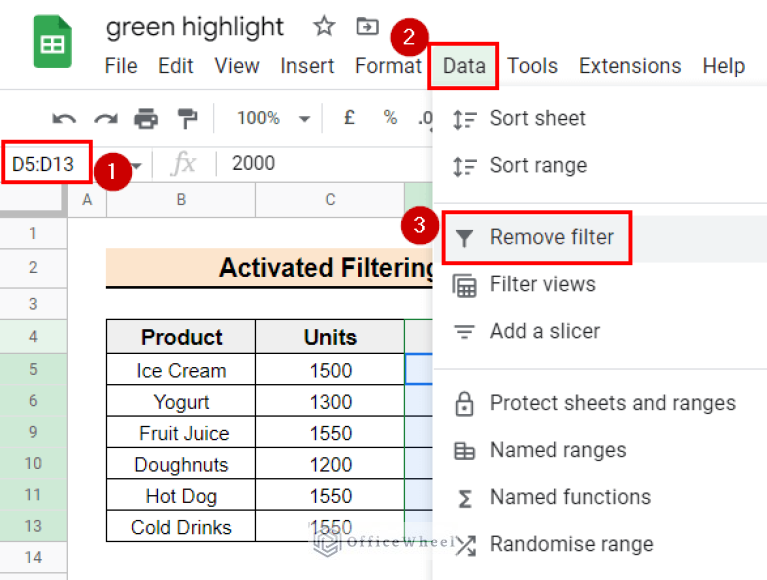 how-to-get-rid-of-green-highlight-in-google-sheets-5-solutions