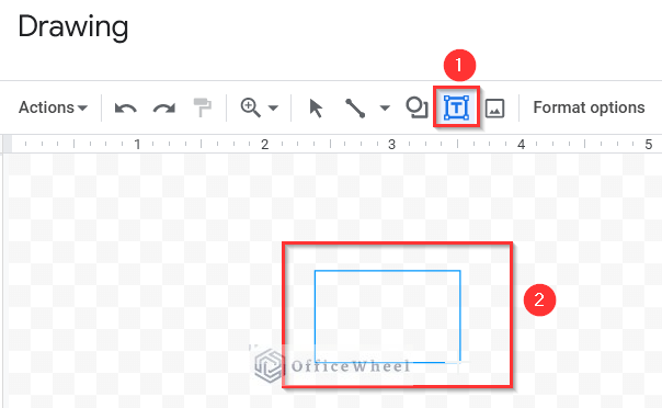 Drawing A Text Box in Drawing Panel