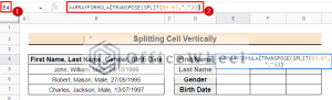 How to Split Cell by Comma in Google Sheets (2 Easy Methods)