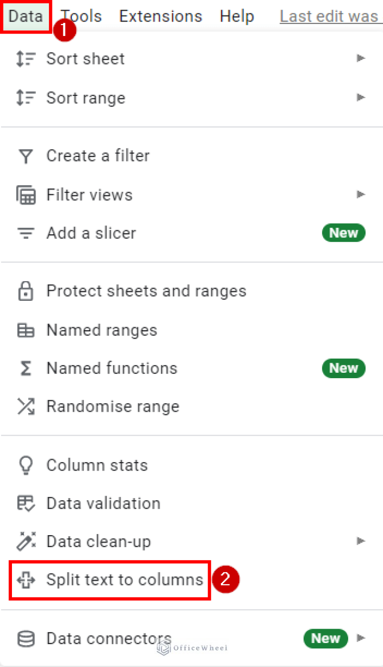 How to Split Cell by Comma in Google Sheets (2 Easy Methods)