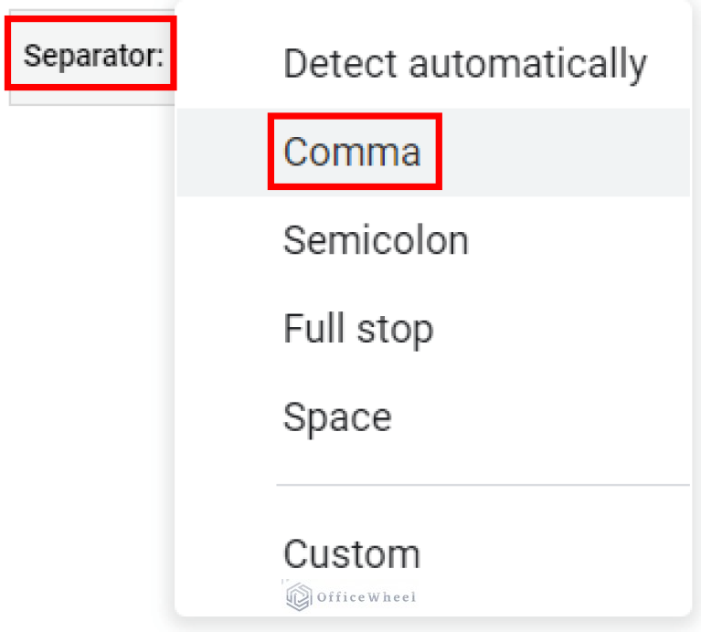 How to Split Cell by Comma in Google Sheets (2 Easy Methods)