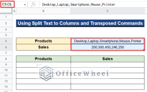How to Split Cell into Rows in Google Sheets (2 Useful Methods)