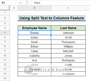 How to Split String into Array in Google Sheets (3 Easy Methods)