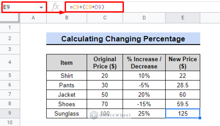 how-to-calculate-percentage-change-in-google-sheets