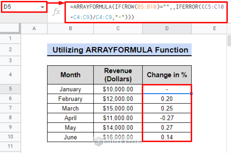 how-to-calculate-percentage-change-in-google-sheets-4-ways