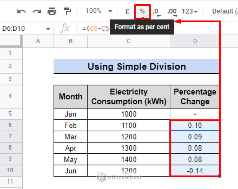 how-to-calculate-percentage-change-in-google-sheets-4-ways