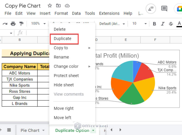 How to Copy a Pie Chart from Google Sheets (5 Easy Ways)