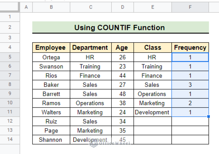 how-to-find-frequency-in-google-sheets-2-easy-methods