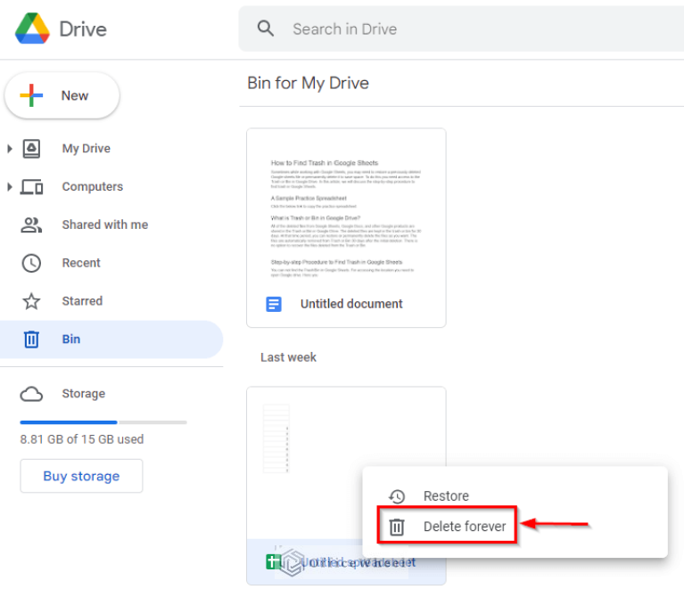 how-to-find-trash-in-google-sheets-with-quick-steps