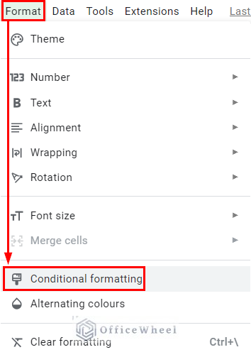 how to find unique values in google sheets applying conditional formatting