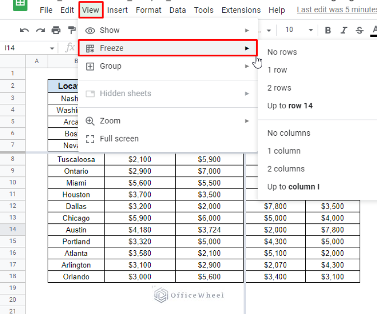 how-to-freeze-rows-and-columns-in-google-sheets-officewheel