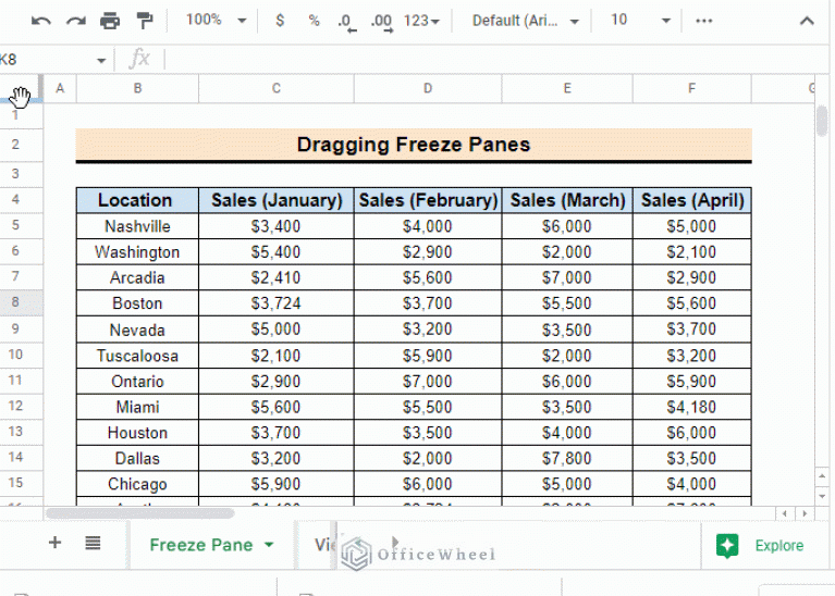 How To Freeze Rows And Columns In Google Sheets How To Freeze Rows And Columns In Google Sheets