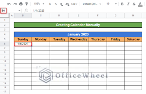 How to Insert a Calendar in Google Sheets (2 Effective Ways)