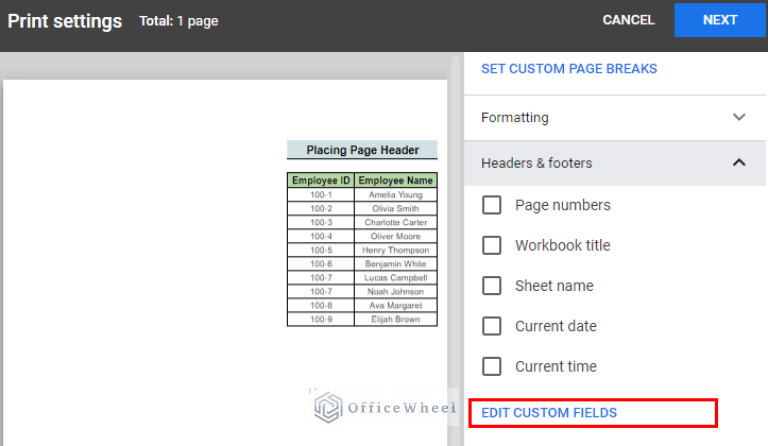 how-to-insert-a-header-in-google-sheets-2-simple-scenarios