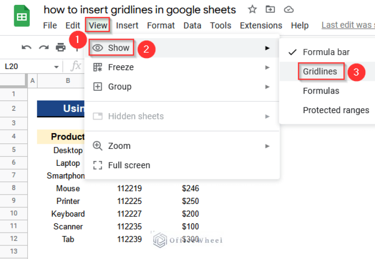 how-to-insert-gridlines-in-google-sheets-4-suitable-methods