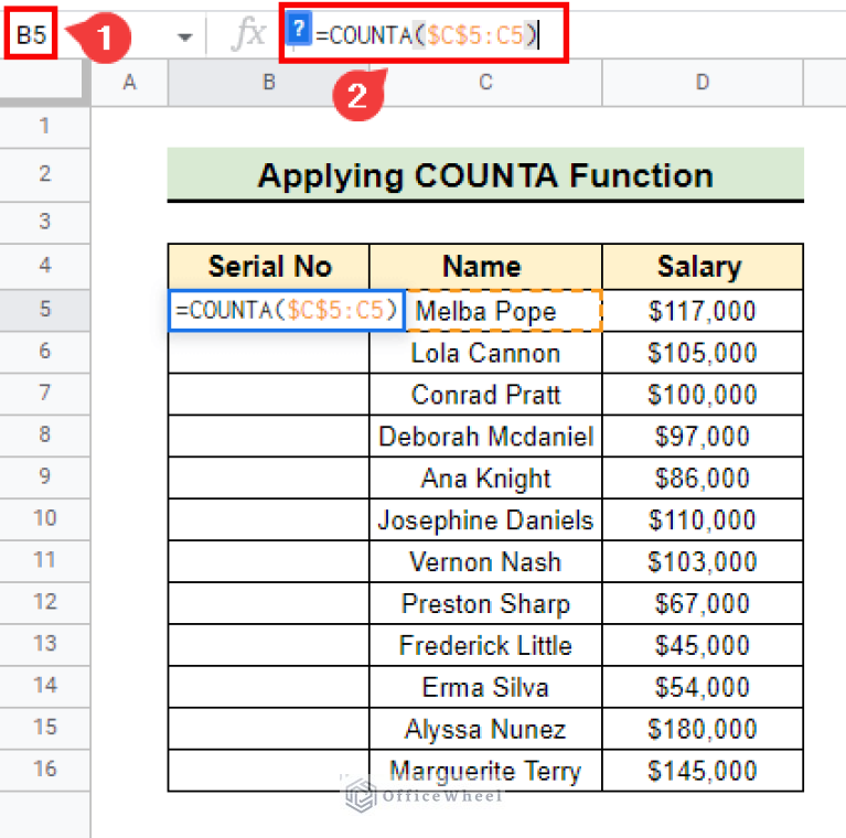 How To Insert Numbers In Google Sheets