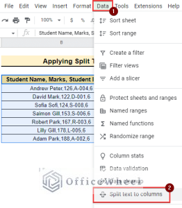 How to Paste Comma Separated Values in Google Sheets