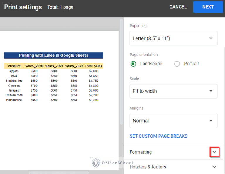 how-to-print-bigger-in-google-sheets-2-simple-examples