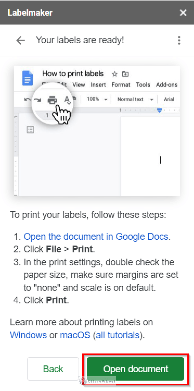How to Print Mailing Labels from Google Sheets (With Easy Steps)