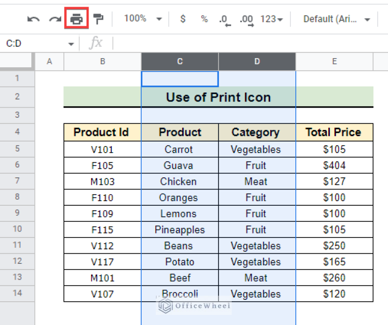 how-to-print-only-certain-columns-in-google-sheets-3-ways