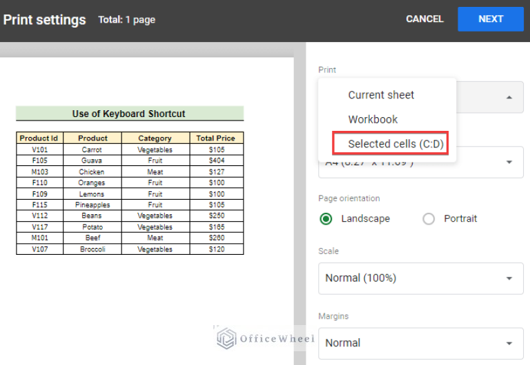 how-to-print-only-certain-columns-in-google-sheets-3-ways