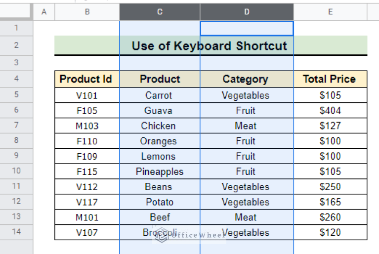 how-to-print-only-certain-columns-in-google-sheets-3-ways