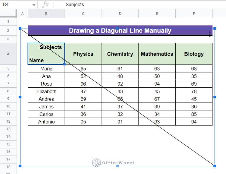 how-to-split-a-cell-diagonally-in-google-sheets-3-quick-ways