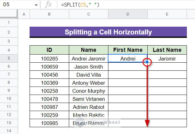  How To Split A Cell Diagonally In Google Sheets 3 Quick Ways 