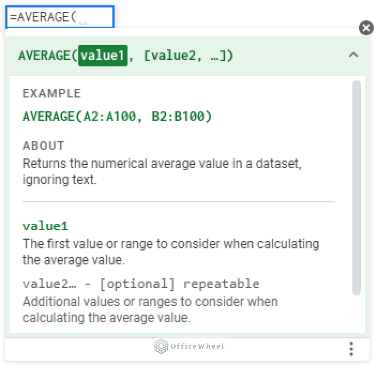 How To Use AVERAGE Function In Google Sheets 4 Examples how-to-use-average-function-in-google-sheets-4-examples