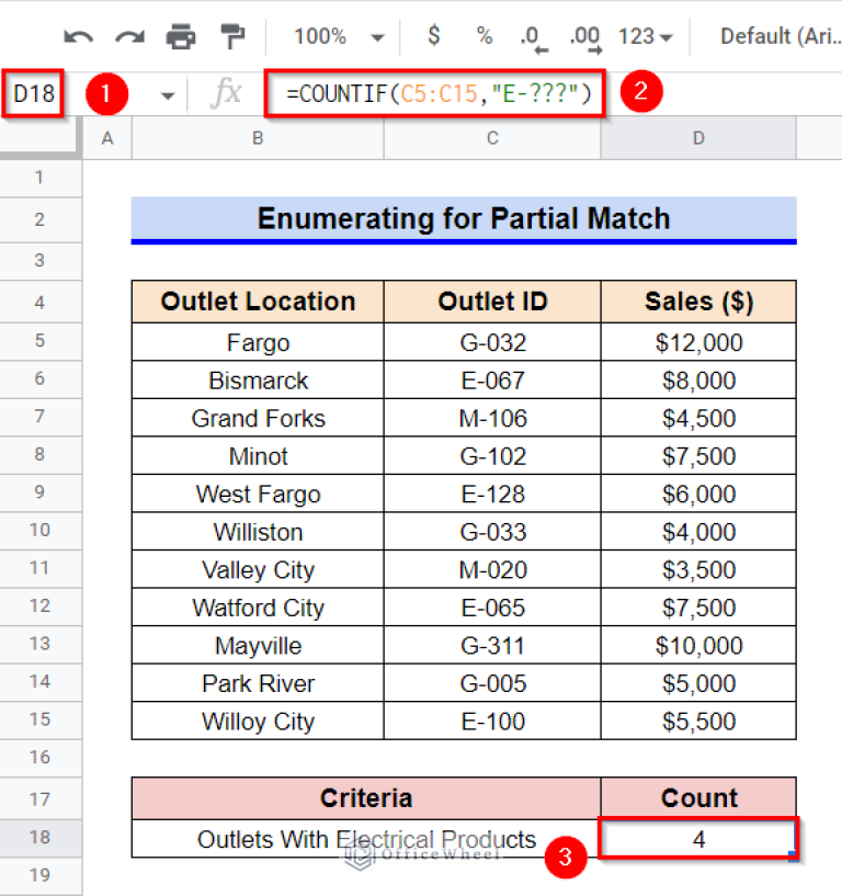 How to Use COUNTIF Function in Google Sheets (7 Examples)