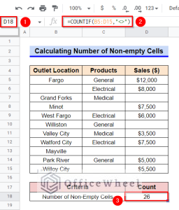 How to Use COUNTIF Function in Google Sheets (7 Examples)