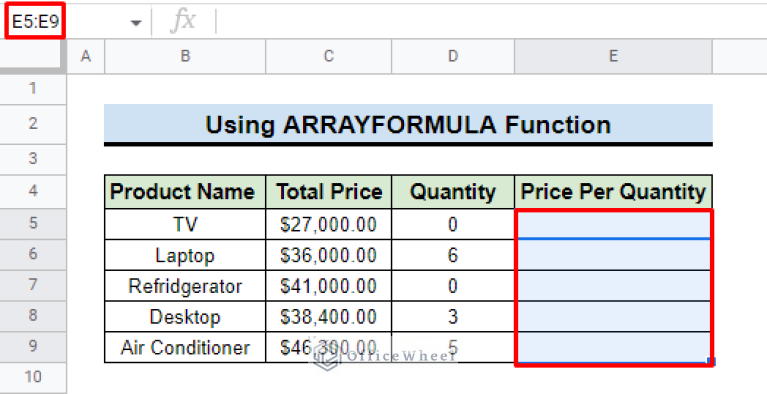 How to Use IFERROR Function in Google Sheets - OfficeWheel