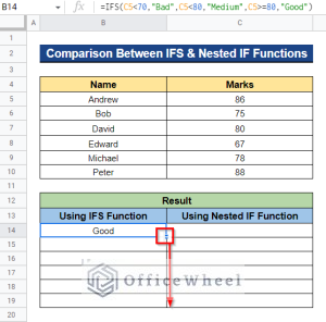 How to Use IFS Function in Google Sheets (3 Ideal Examples)