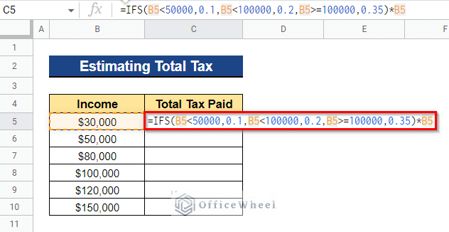 Ifs Formula Example How to Use IFS Function in Google Sheets (3 Ideal Examples)