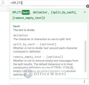 How to Use SPLIT Function in Google Sheets (5 Ideal Examples)