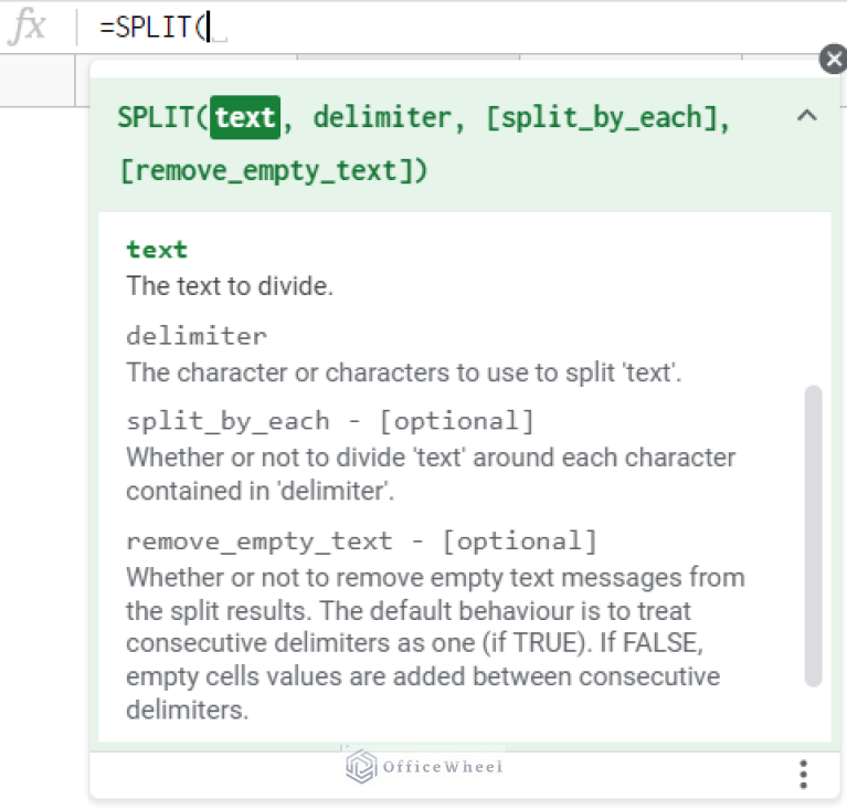 How to Use SPLIT Function in Google Sheets (5 Ideal Examples)