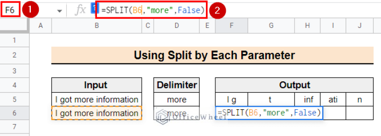 How to Use SPLIT Function in Google Sheets (5 Ideal Examples)