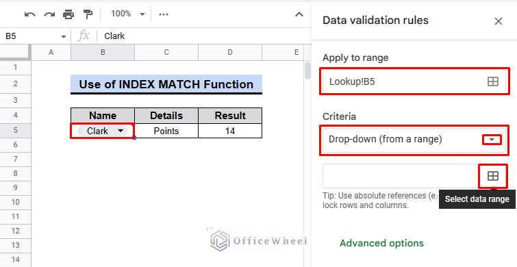 Use INDEX MATCH Across Multiple Sheets in Google Sheets