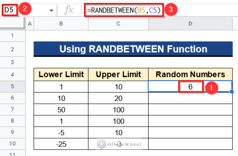 random assignment google sheets