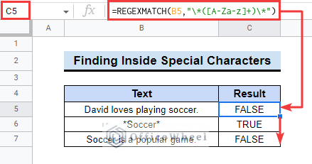 Finding Specific Strings Inside Special Characters