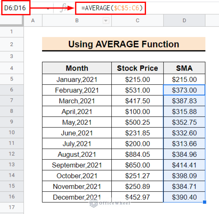 how-to-calculate-simple-moving-average-in-google-sheets