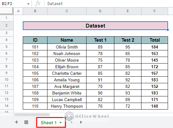 dataset used to use vlookup with named rangefrom different sheet in google sheets