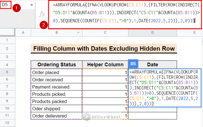 How to Fill Column with Dates in Google Sheets (2 Easy Ways)