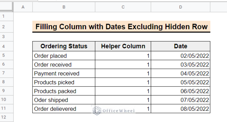 How to Fill Column with Dates in Google Sheets (2 Easy Ways)