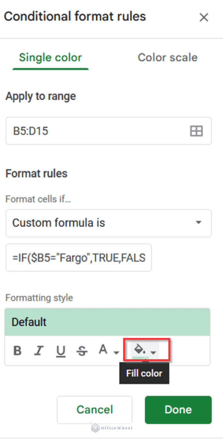 Color If How to Highlight IF Statement with Color in Google Sheets