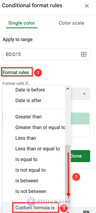 Color If How to Highlight IF Statement with Color in Google Sheets